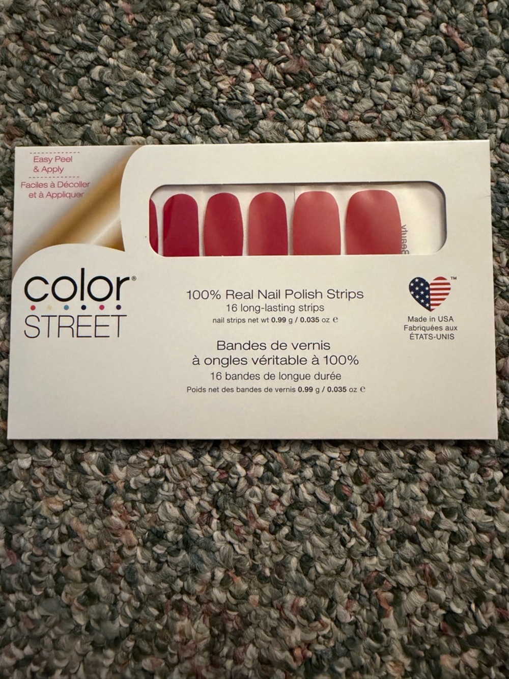 Color Street Beijing Beauty Nail Polish Strips -